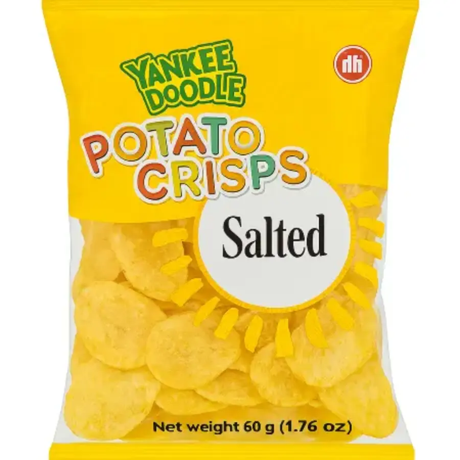 Yankee Salted Potato Crisps 50G
